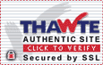 thawte authentic site